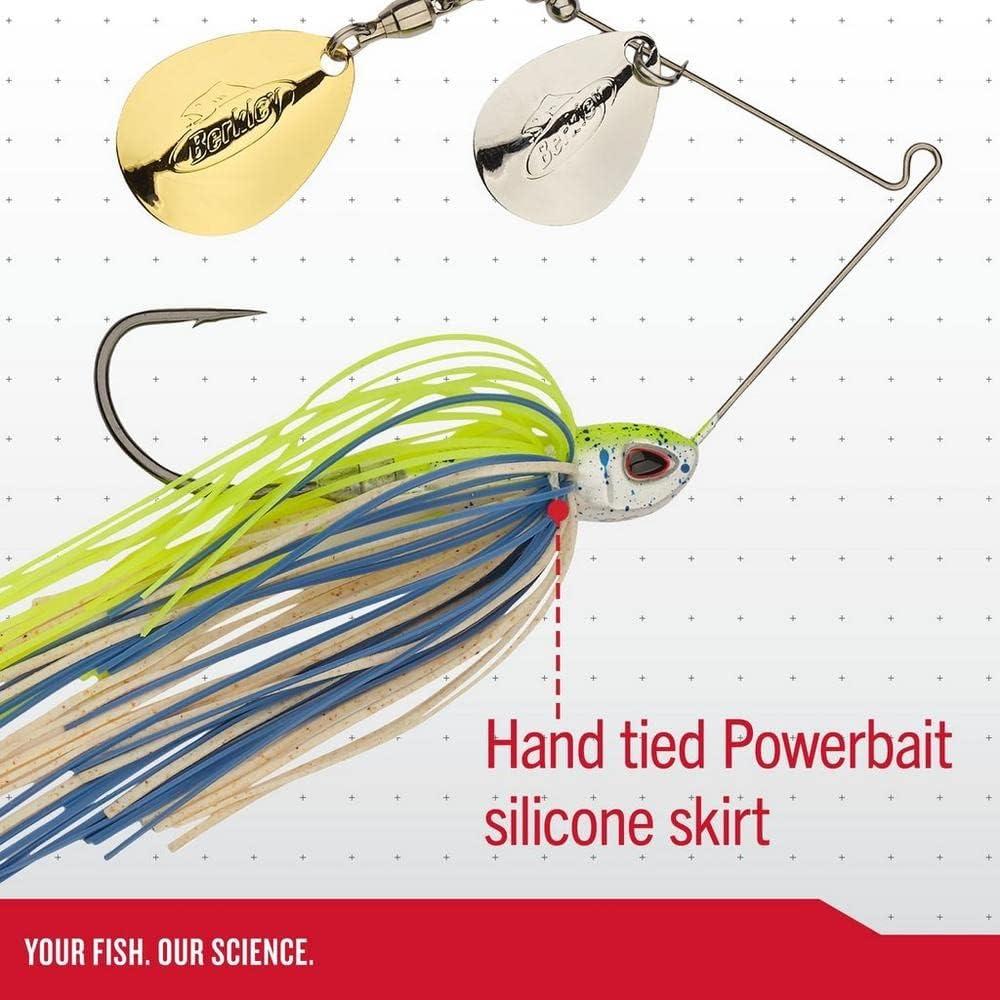 imageBerkley Power Blade Compact Fishing SpinnerbaitsChartreuseChartreuse Chartreuse