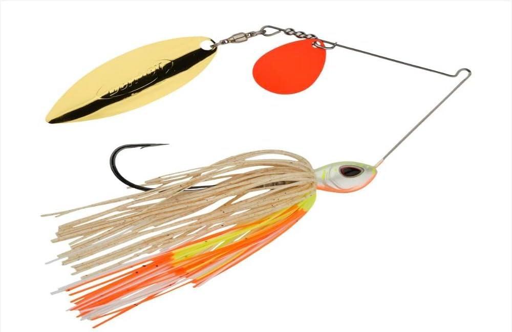 imageBerkley Power Blade Compact Fishing SpinnerbaitsColeslawOrange Gold