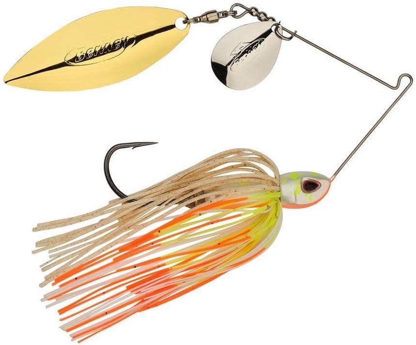 imageBerkley Power Blade Compact Fishing SpinnerbaitsColeslawSilver Gold
