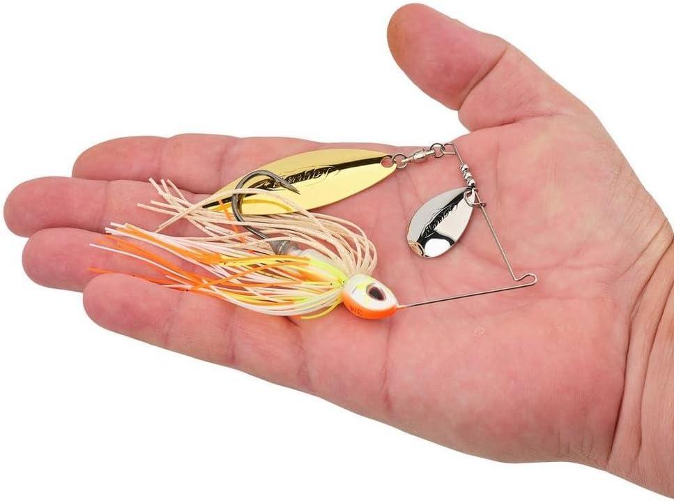 imageBerkley Power Blade Compact Fishing SpinnerbaitsColeslawSilver Gold