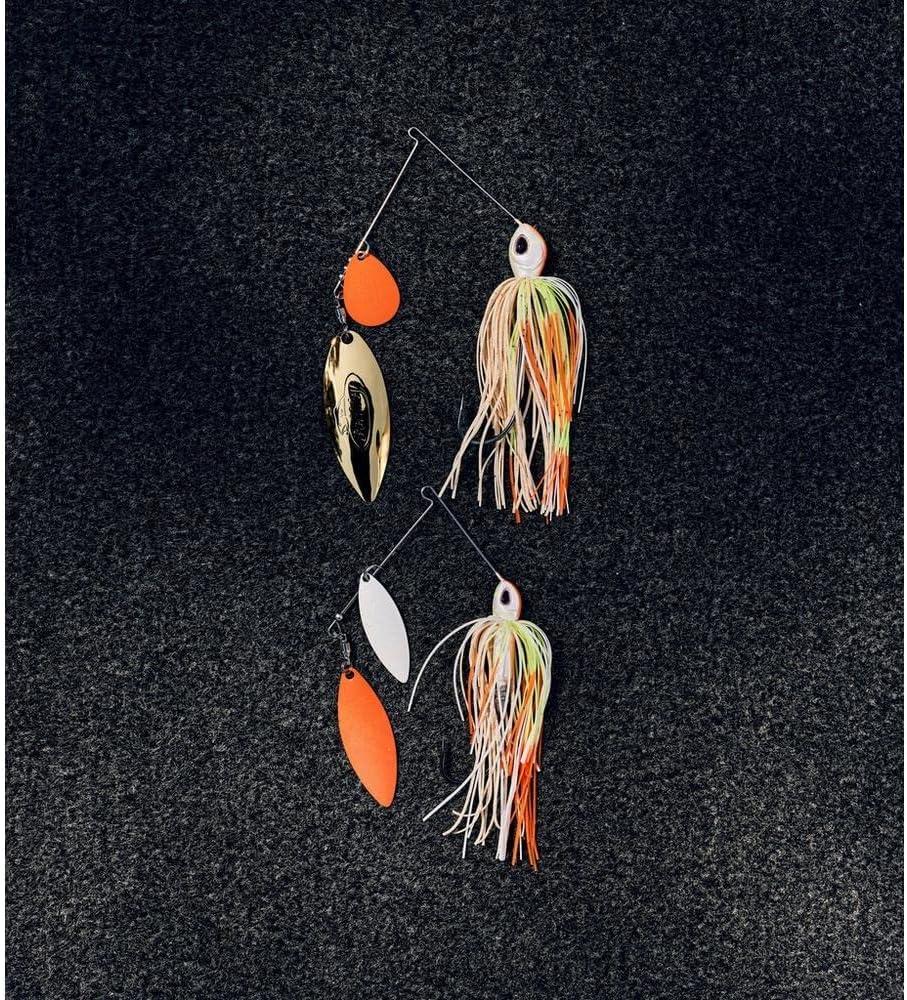 imageBerkley Power Blade Compact Fishing SpinnerbaitsColeslawSilver Gold