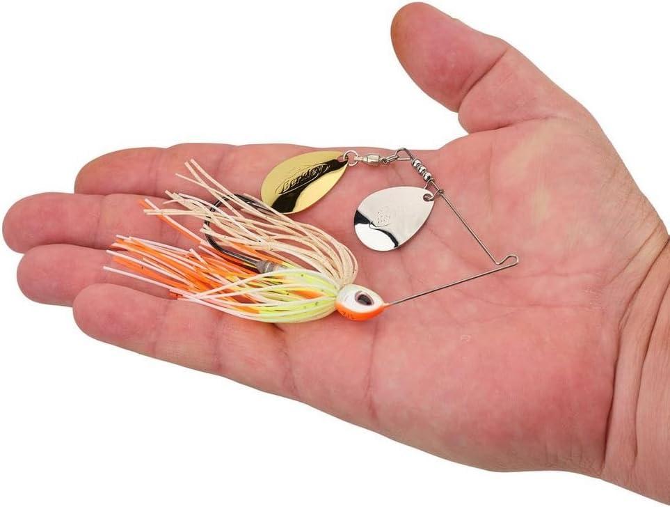 imageBerkley Power Blade Compact Fishing SpinnerbaitsColeslawSilver Gold