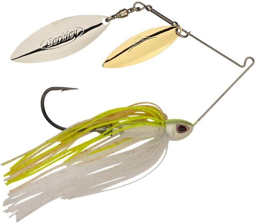 imageBerkley Power Blade Compact Fishing SpinnerbaitsE2 MagicGold Silver