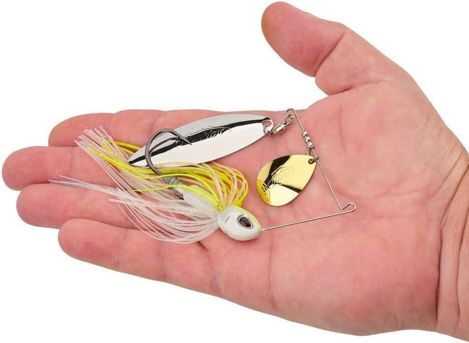 imageBerkley Power Blade Compact Fishing SpinnerbaitsE2 MagicGold Silver