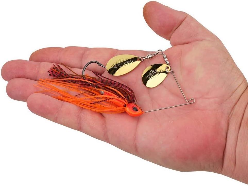 imageBerkley Power Blade Compact Fishing SpinnerbaitsFire CrawGold Gold