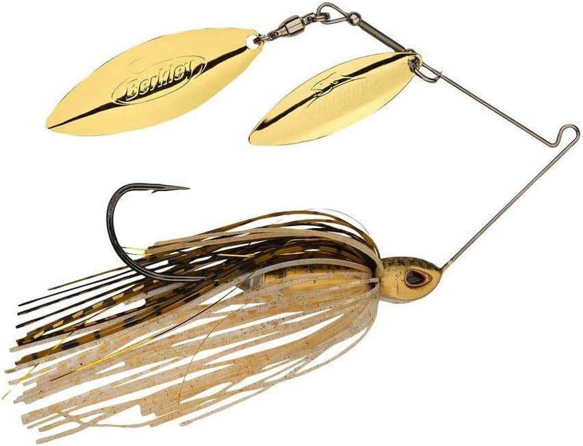 imageBerkley Power Blade Compact Fishing SpinnerbaitsGolden ShinerGold Gold