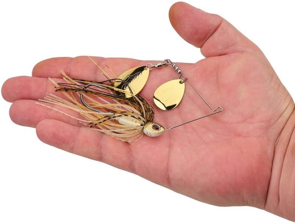 imageBerkley Power Blade Compact Fishing SpinnerbaitsGolden ShinerGold Gold
