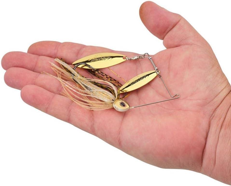 imageBerkley Power Blade Compact Fishing SpinnerbaitsGolden ShinerGold Gold