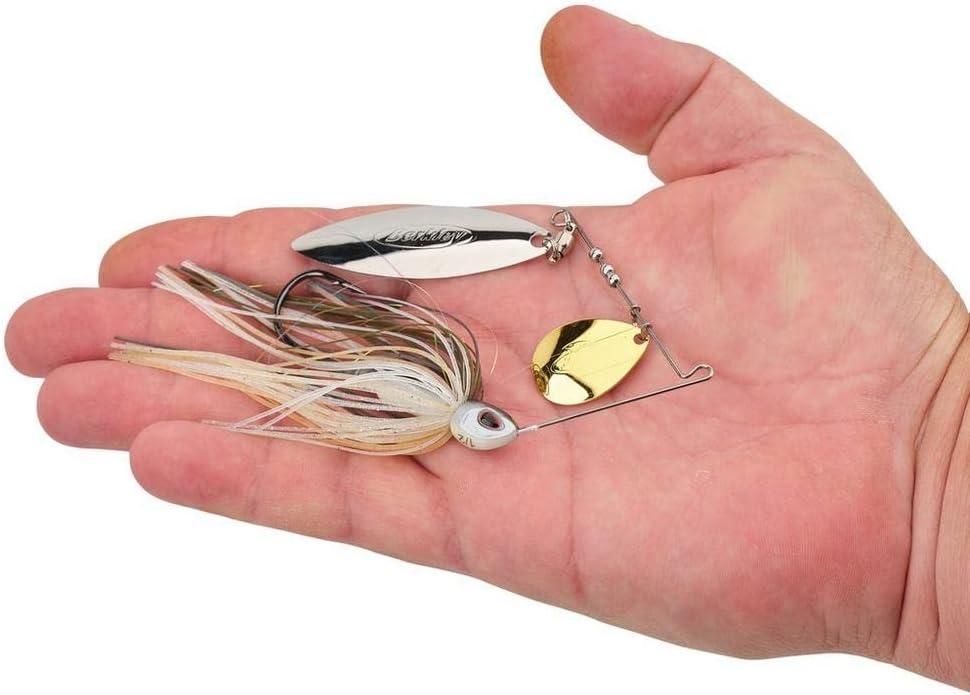 imageBerkley Power Blade Compact Fishing SpinnerbaitsHerringGold Silver