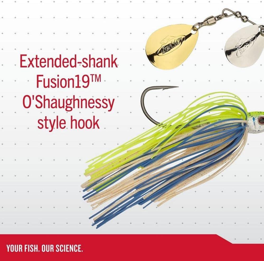 imageBerkley Power Blade Compact Fishing SpinnerbaitsHerringSilver Silver