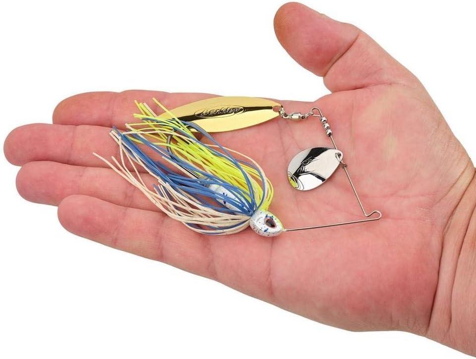 imageBerkley Power Blade Compact Fishing SpinnerbaitsOld SchoolSilver Gold