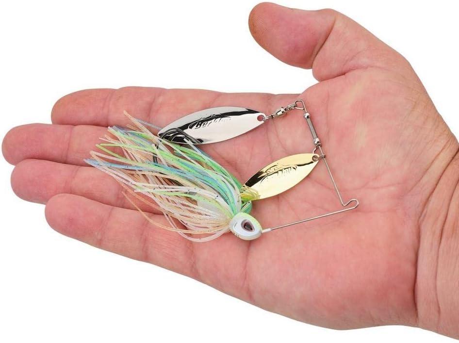 imageBerkley Power Blade Compact Fishing SpinnerbaitsPretty OneGold Silver