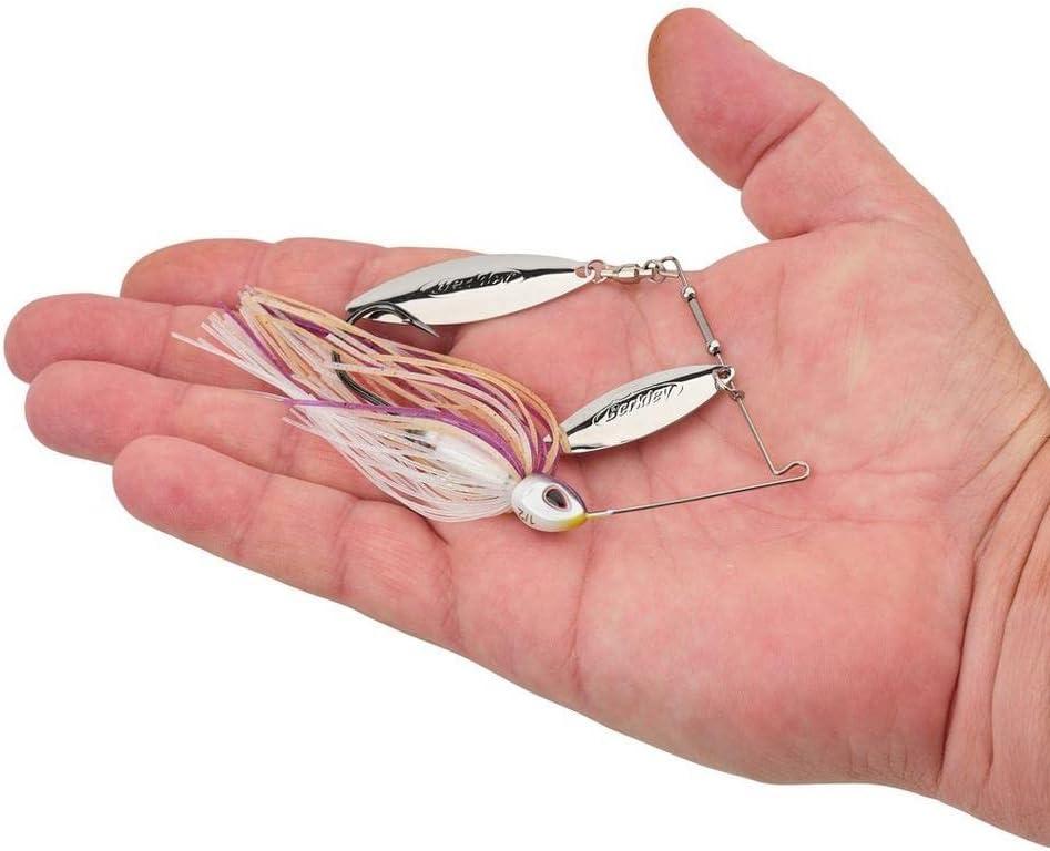 imageBerkley Power Blade Compact Fishing SpinnerbaitsPurple RainSilver Silver