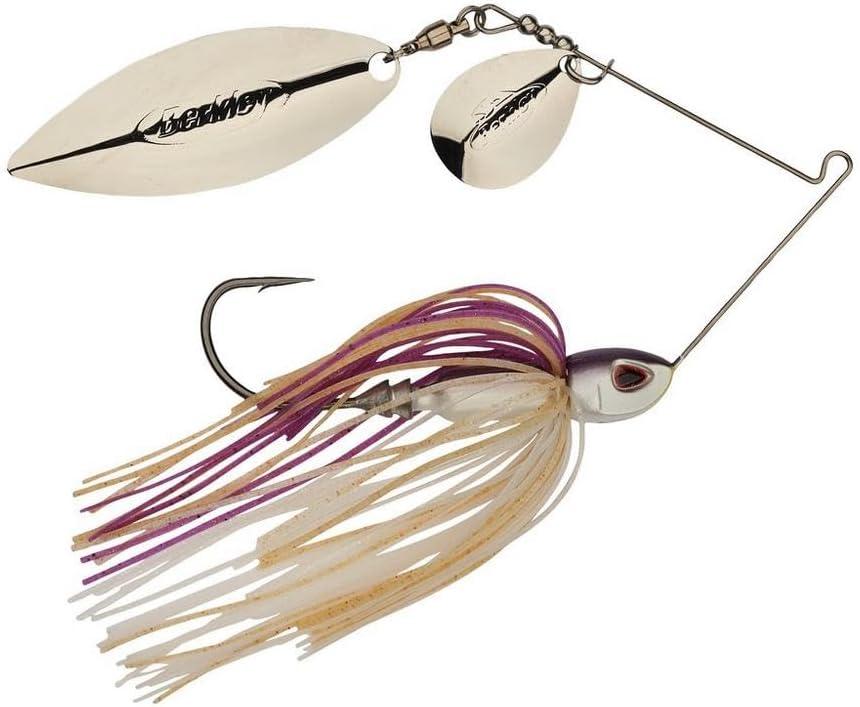 imageBerkley Power Blade Compact Fishing SpinnerbaitsPurple RainSilver Silver