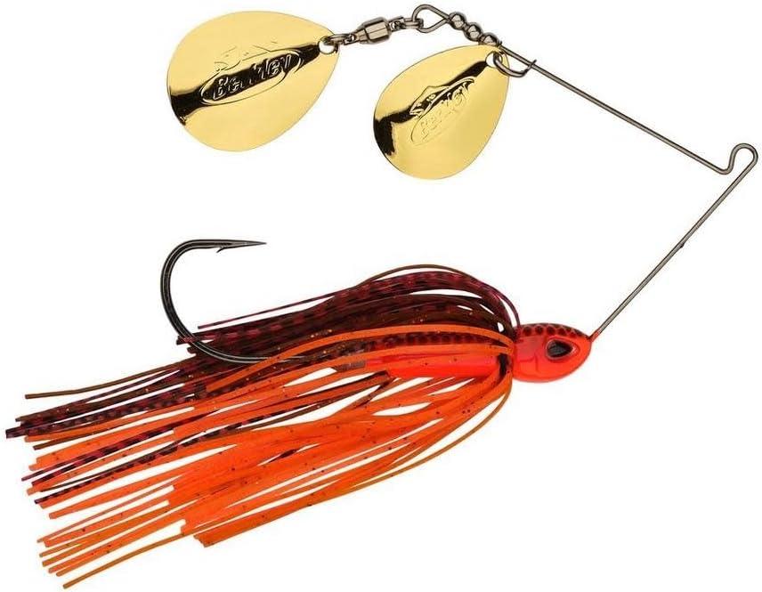 imageBerkley Power Blade Compact Fishing SpinnerbaitsShad SpawnGold Silver