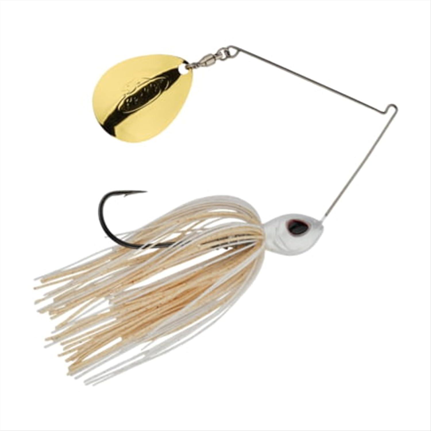 imageBerkley Power Blade Compact Fishing SpinnerbaitsSilver BulletGold Silver