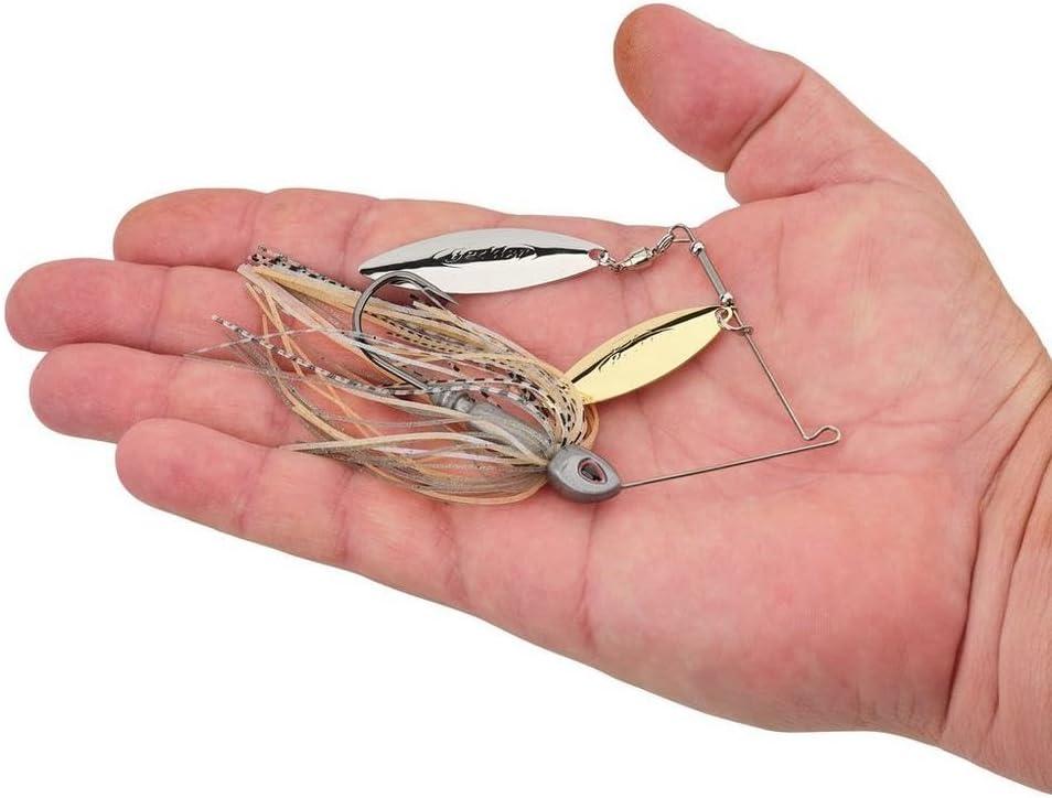 imageBerkley Power Blade Compact Fishing SpinnerbaitsSilver BulletGold Silver