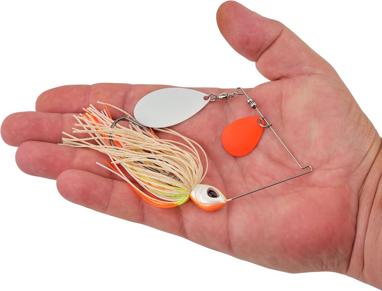imageBerkley Power Blade Standard Fishing SpinnerbaitsColeslawOrange White