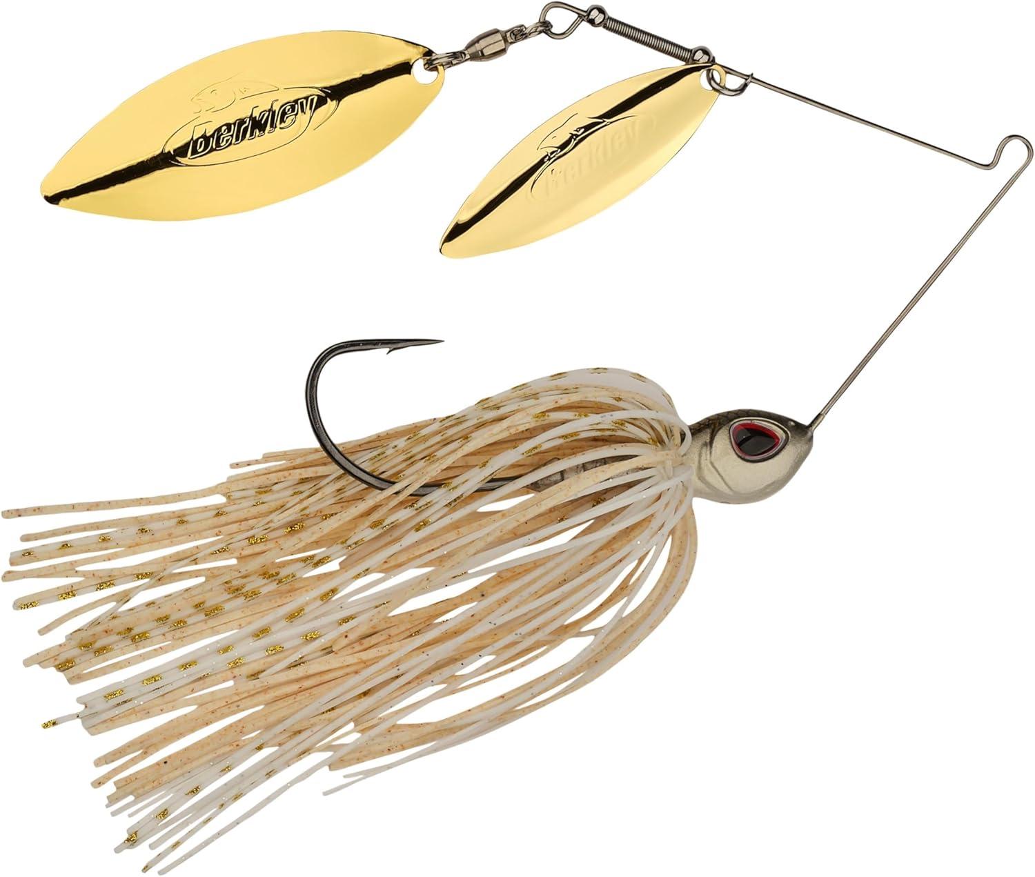 imageBerkley Power Blade Standard Fishing SpinnerbaitsCryptoGold Gold