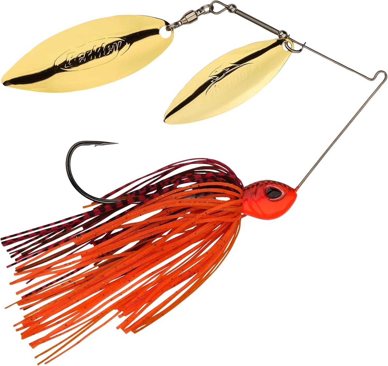 imageBerkley Power Blade Standard Fishing SpinnerbaitsFire CrawGold Gold