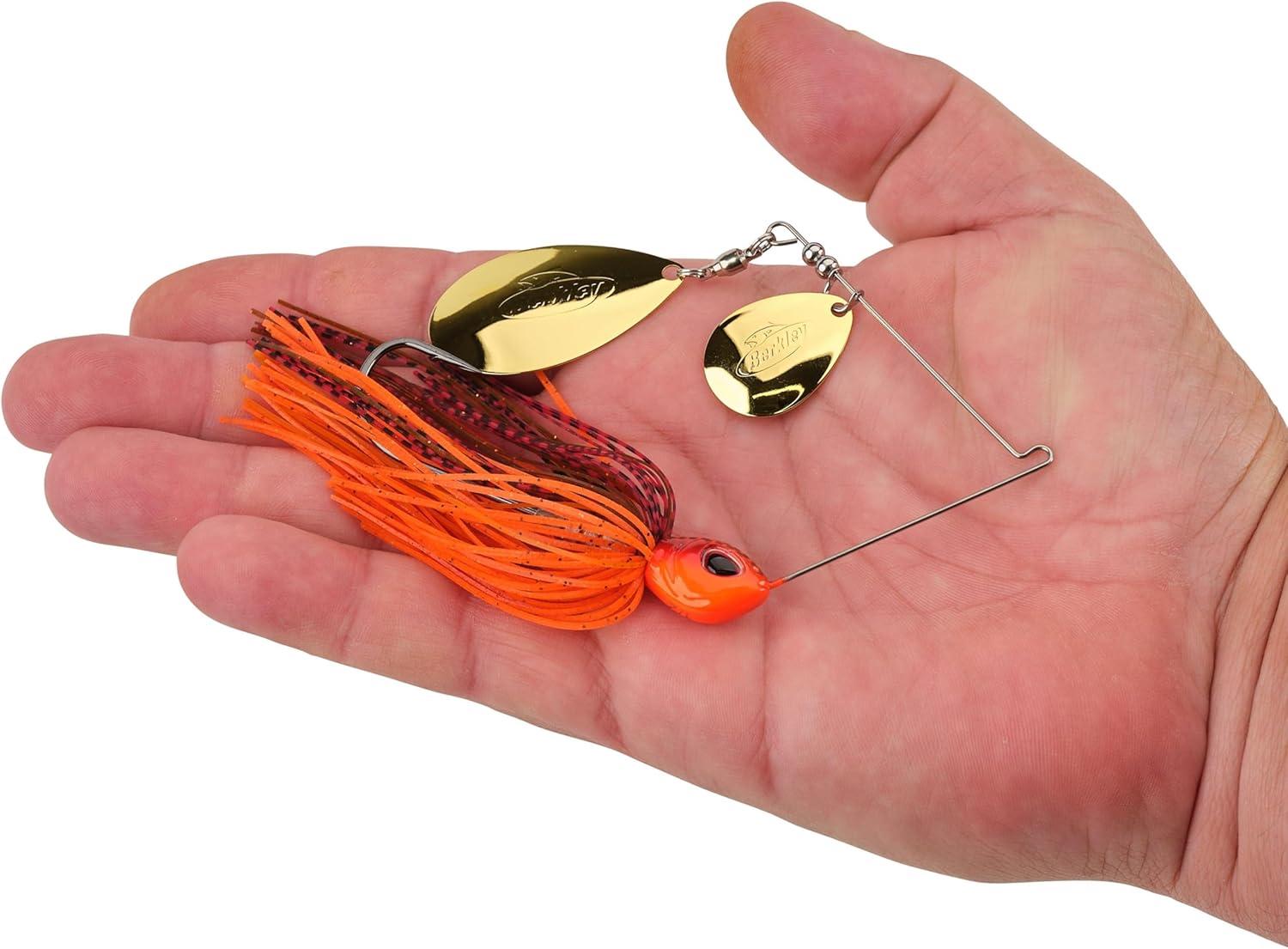 imageBerkley Power Blade Standard Fishing SpinnerbaitsFire CrawGold Gold