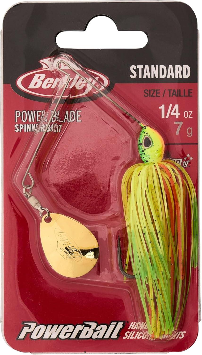 imageBerkley Power Blade Standard Fishing SpinnerbaitsFiretigerGold