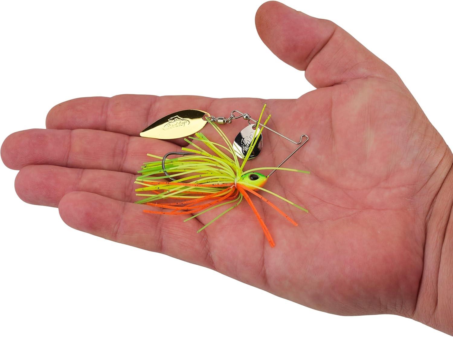 imageBerkley Power Blade Standard Fishing SpinnerbaitsFiretigerSilver Gold