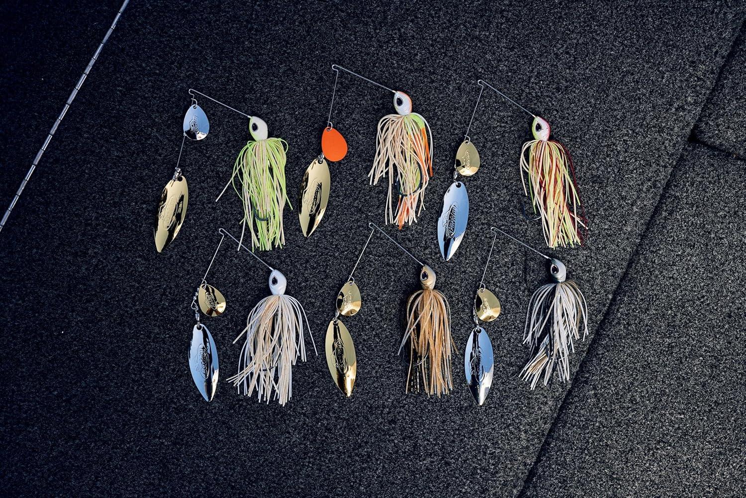 imageBerkley Power Blade Standard Fishing SpinnerbaitsGill SpawnGreen Pumpkin Gold