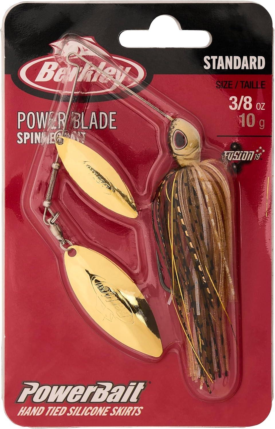 imageBerkley Power Blade Standard Fishing SpinnerbaitsGolden ShinerGold Gold