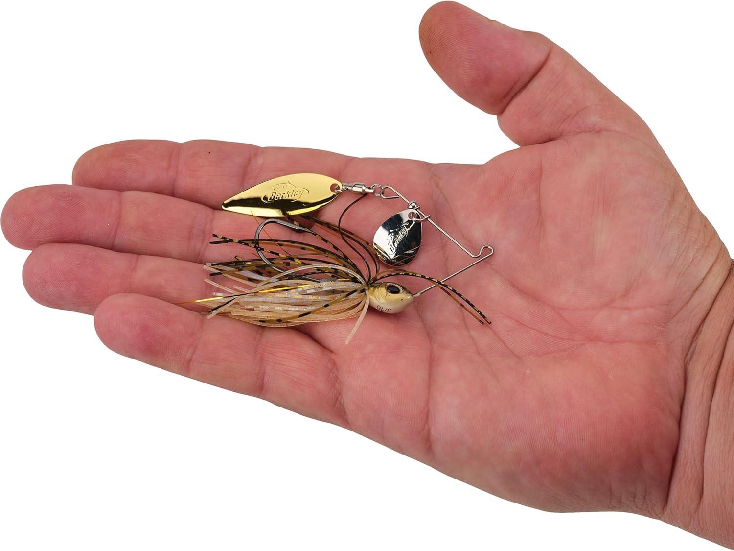 imageBerkley Power Blade Standard Fishing SpinnerbaitsGolden ShinerSilver Gold