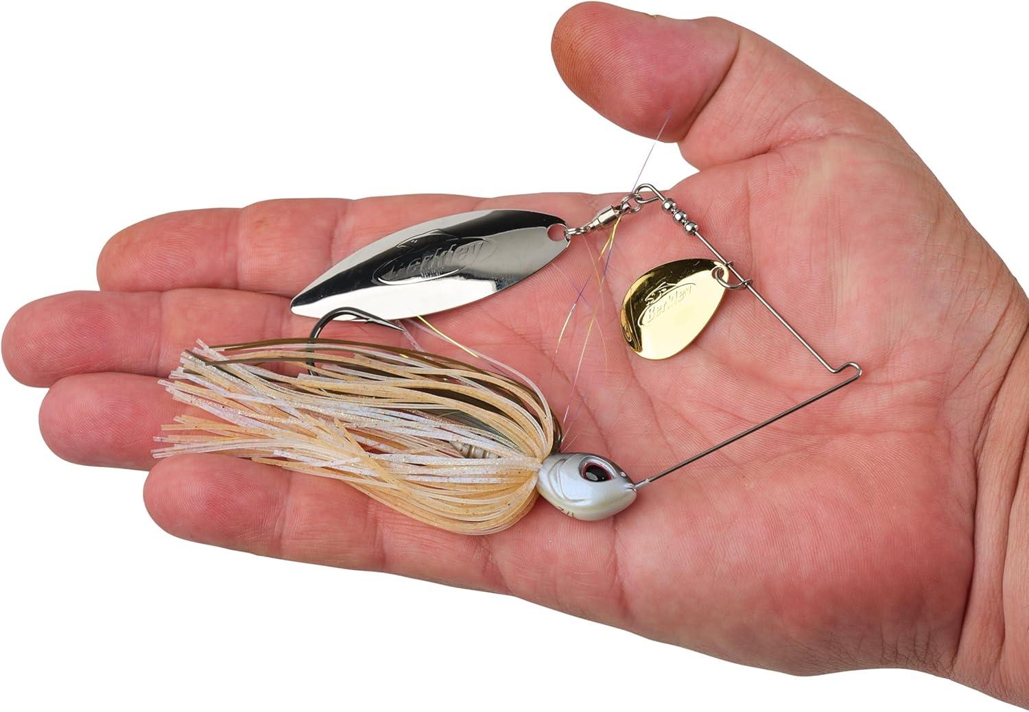imageBerkley Power Blade Standard Fishing SpinnerbaitsHerringGold Silver