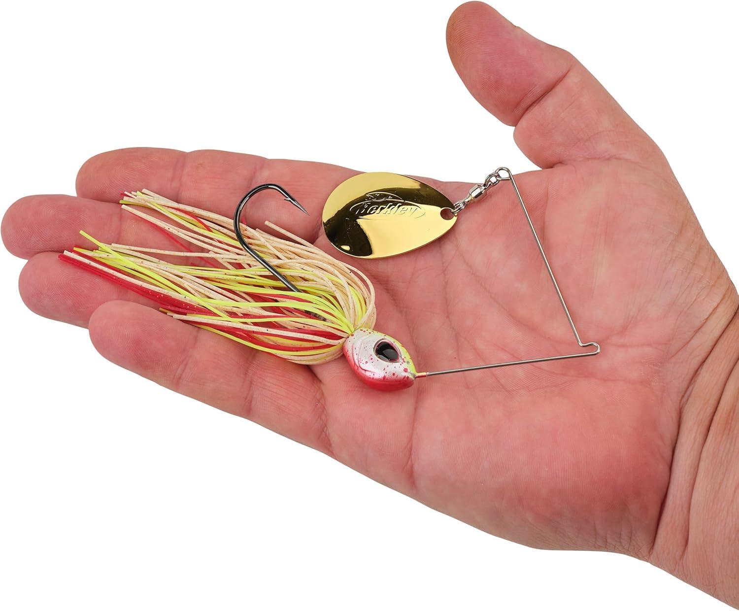 imageBerkley Power Blade Standard Fishing SpinnerbaitsHot SlawGold