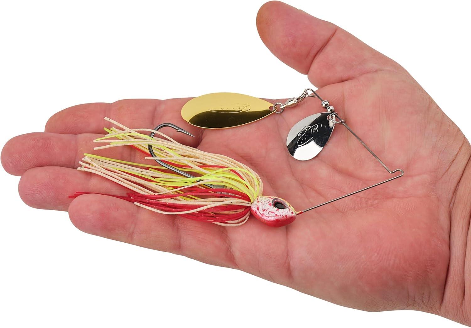 imageBerkley Power Blade Standard Fishing SpinnerbaitsHot SlawSilver Gold