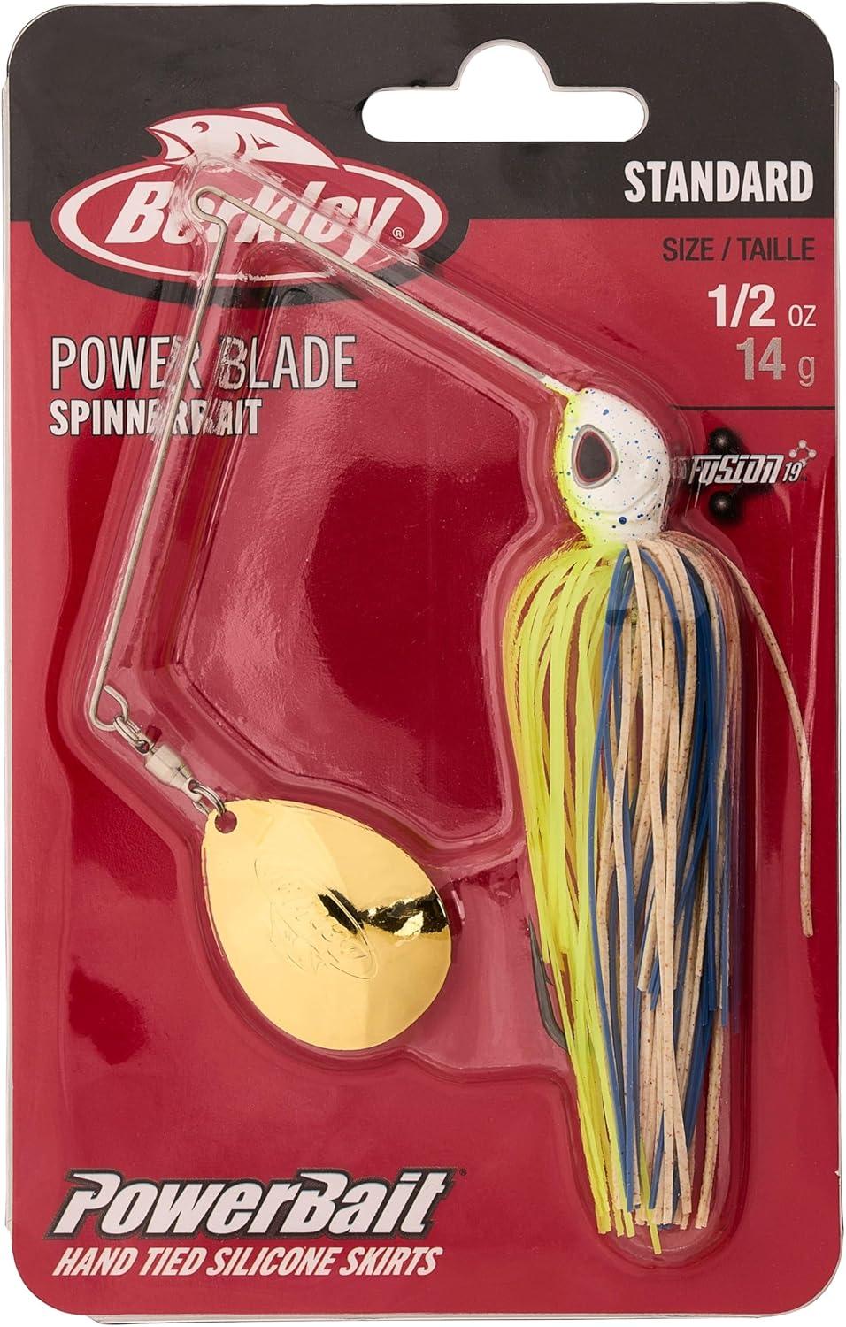 imageBerkley Power Blade Standard Fishing SpinnerbaitsOld SchoolGold