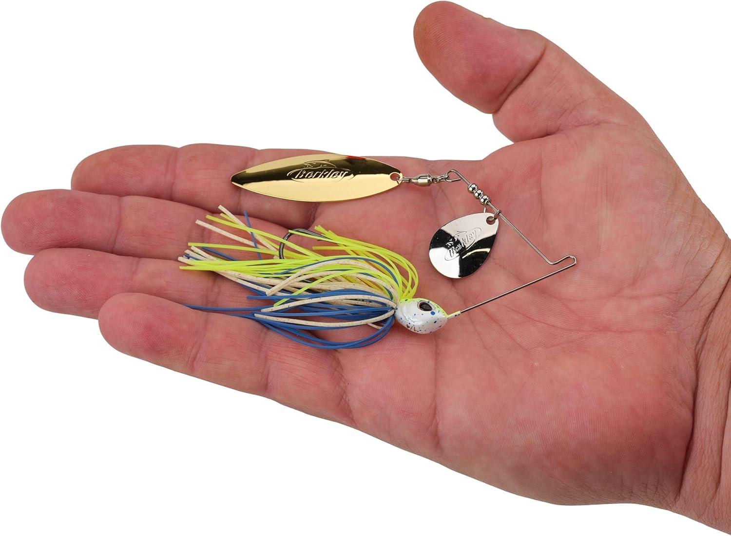 imageBerkley Power Blade Standard Fishing SpinnerbaitsOld SchoolSilver Gold