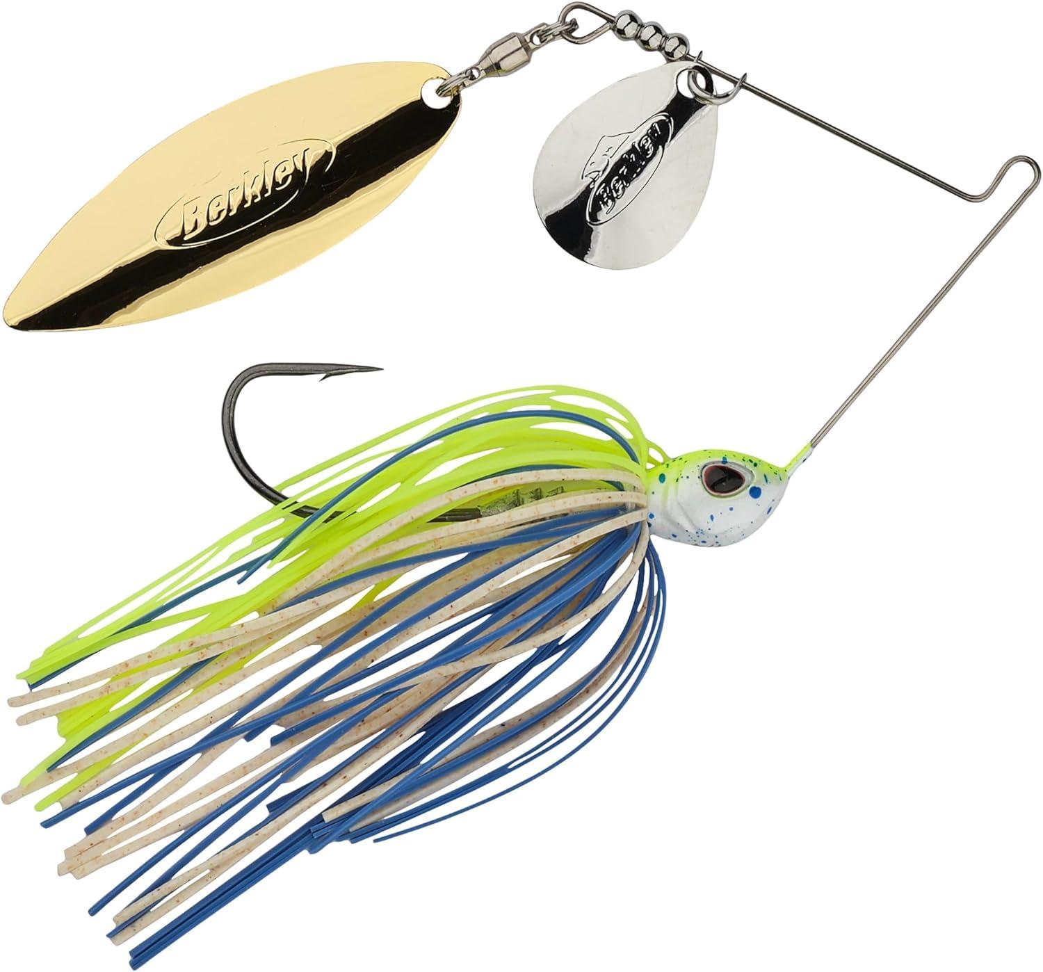 imageBerkley Power Blade Standard Fishing SpinnerbaitsOld SchoolSilver Gold