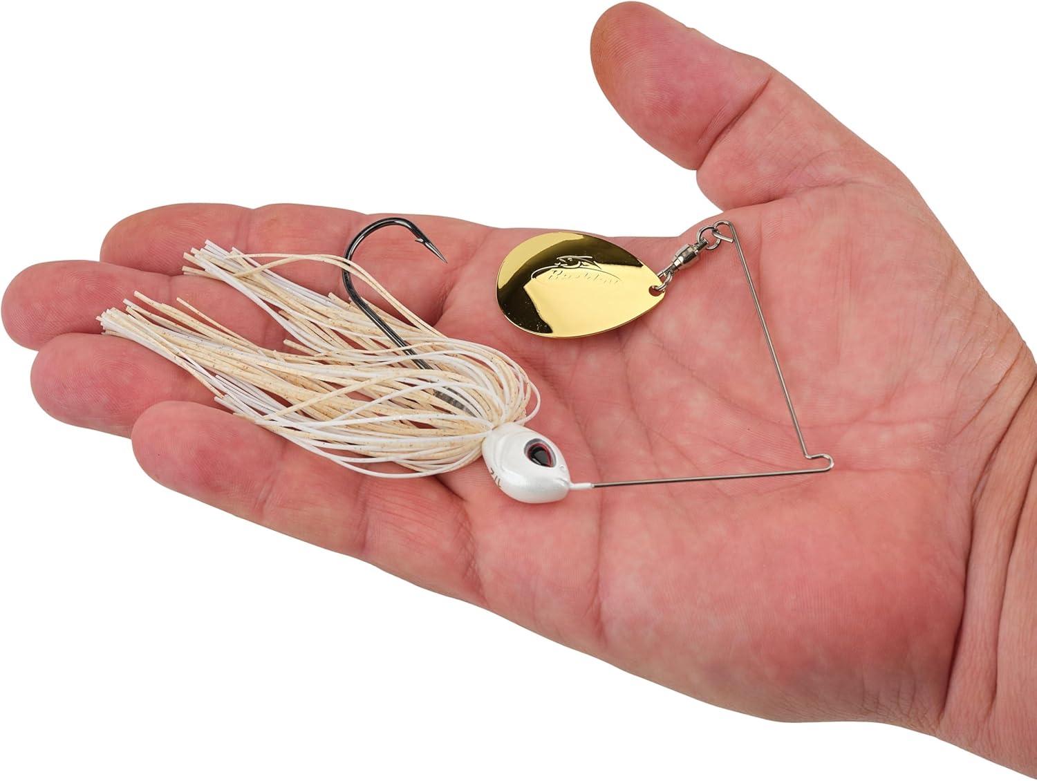imageBerkley Power Blade Standard Fishing SpinnerbaitsWhiteGold