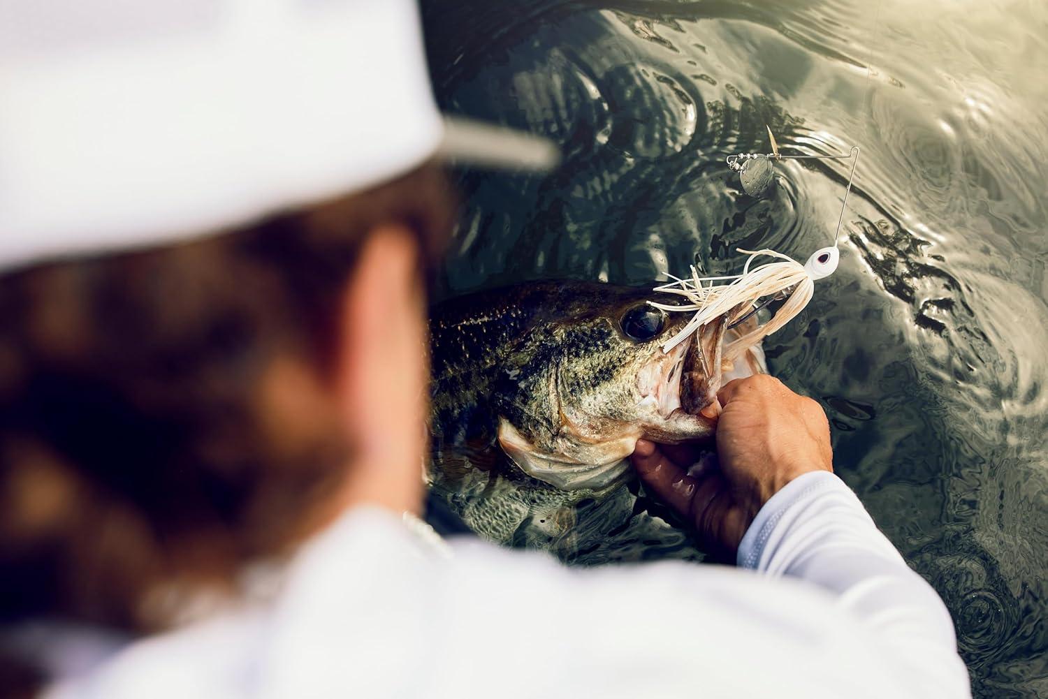 imageBerkley Power Blade Standard Fishing SpinnerbaitsWhiteGold