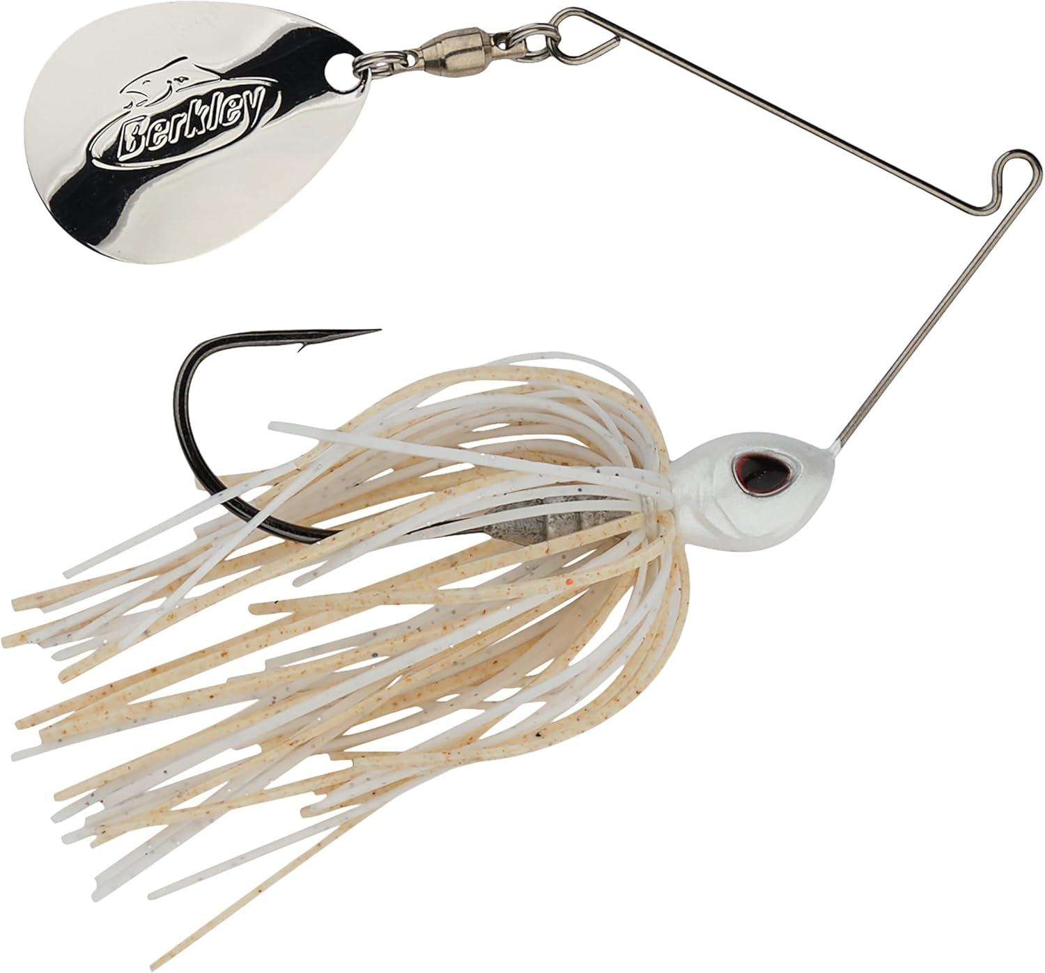 imageBerkley Power Blade Standard Fishing SpinnerbaitsWhiteSilver