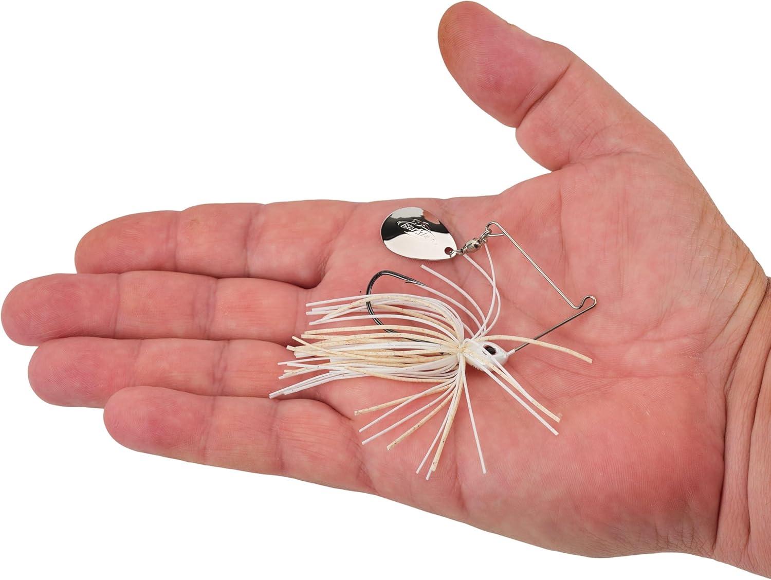 imageBerkley Power Blade Standard Fishing SpinnerbaitsWhiteSilver