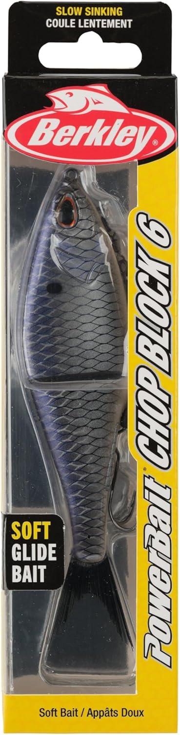 imageBerkley PowerBait Chop Block Fishing Soft BaitChrome Gizzard