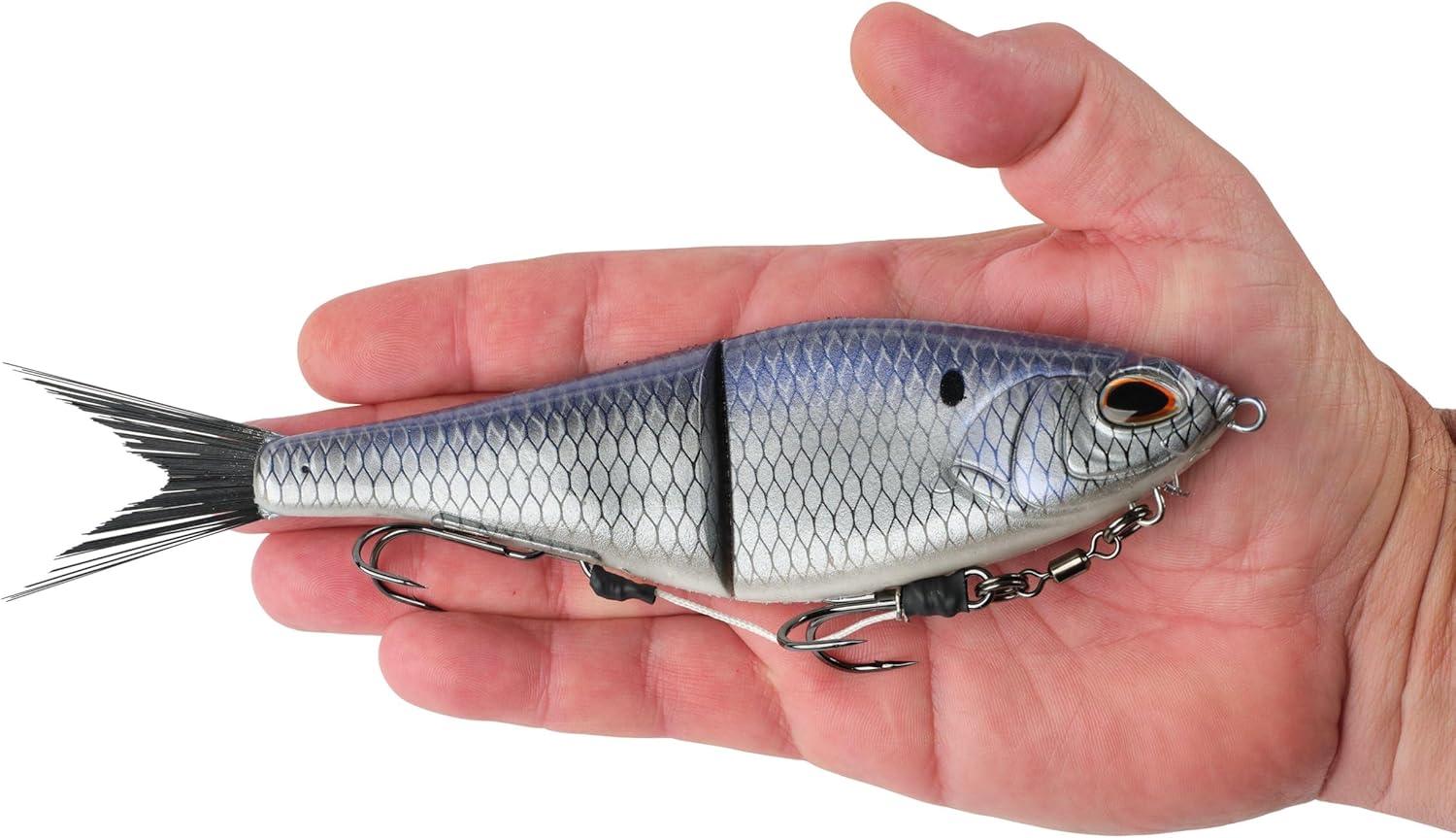 imageBerkley PowerBait Chop Block Fishing Soft BaitChrome Gizzard