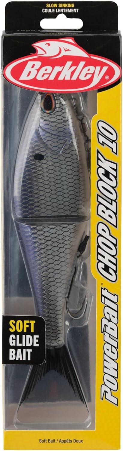 imageBerkley PowerBait Chop Block Fishing Soft BaitChrome Gizzard