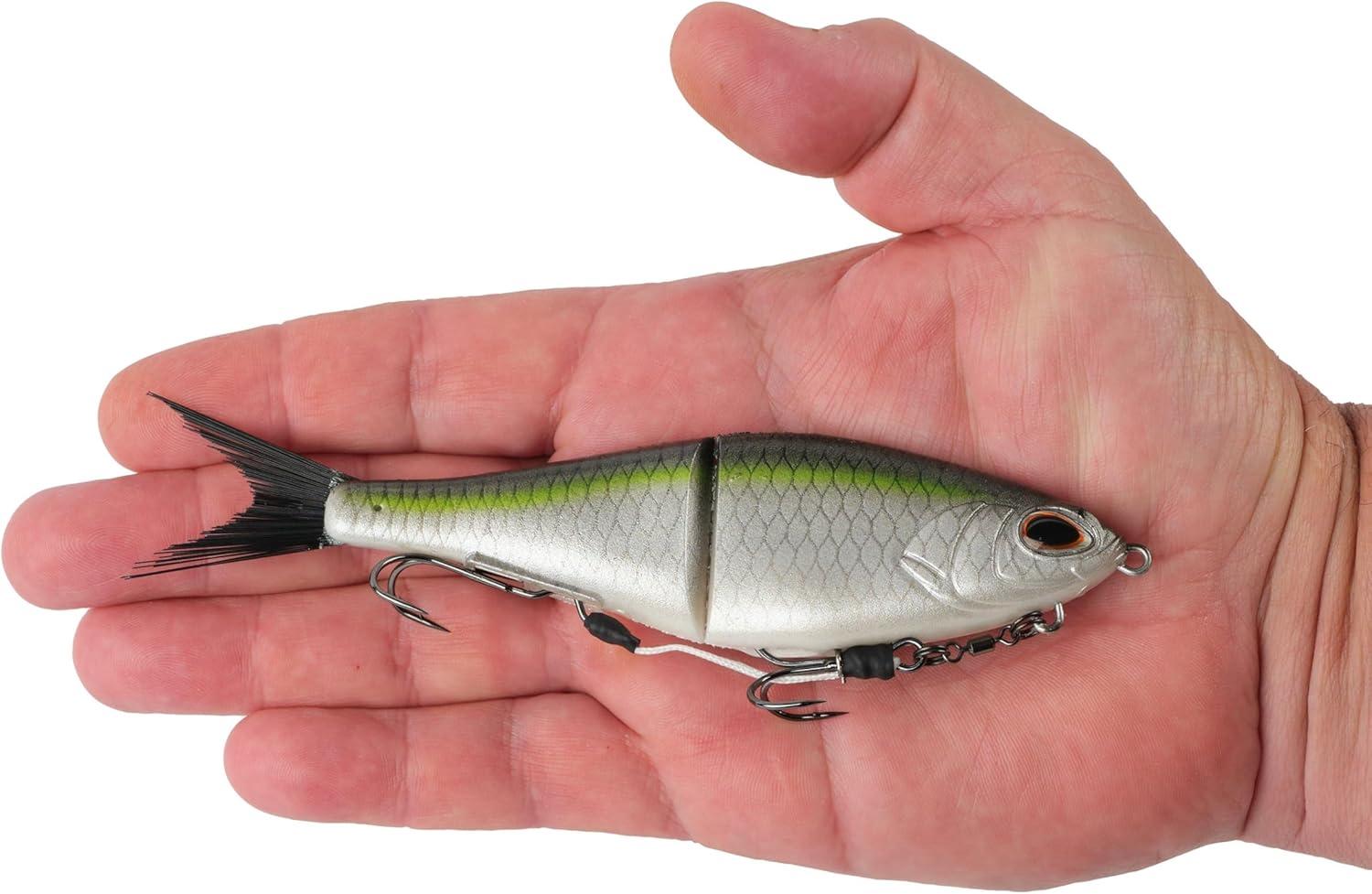 imageBerkley PowerBait Chop Block Fishing Soft BaitGreen Back