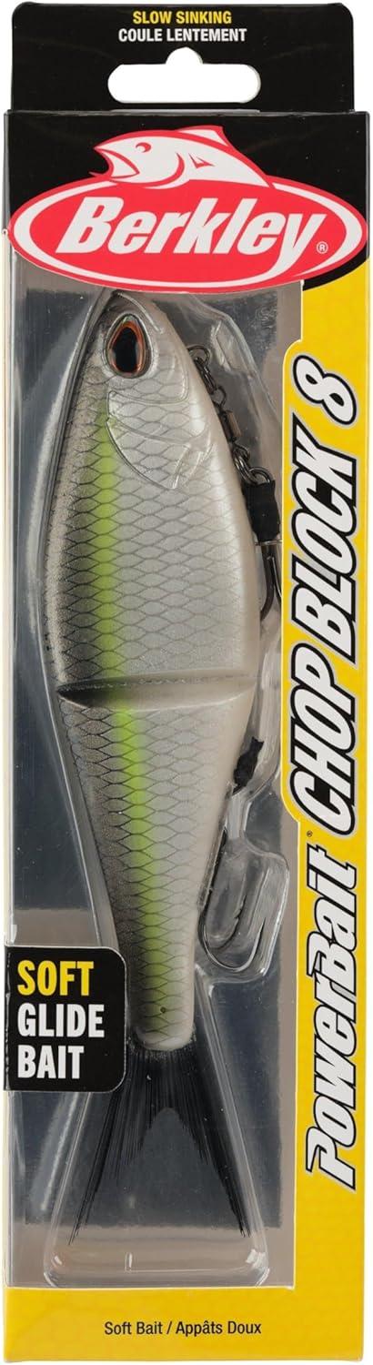imageBerkley PowerBait Chop Block Fishing Soft BaitGreen Back