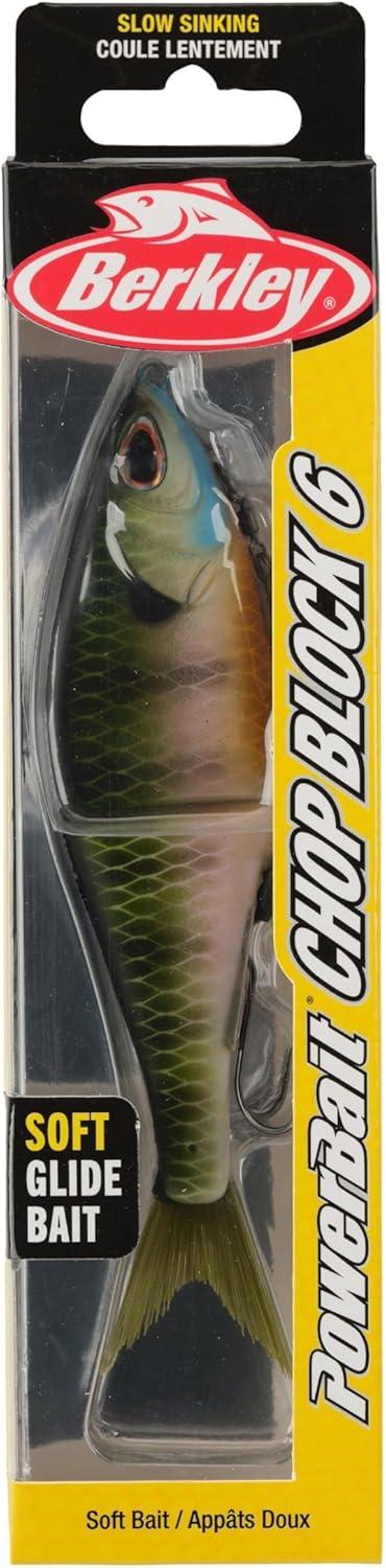 imageBerkley PowerBait Chop Block Fishing Soft BaitMF Bluegill