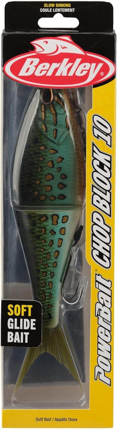 imageBerkley PowerBait Chop Block Fishing Soft BaitMatte Pumpkinseed