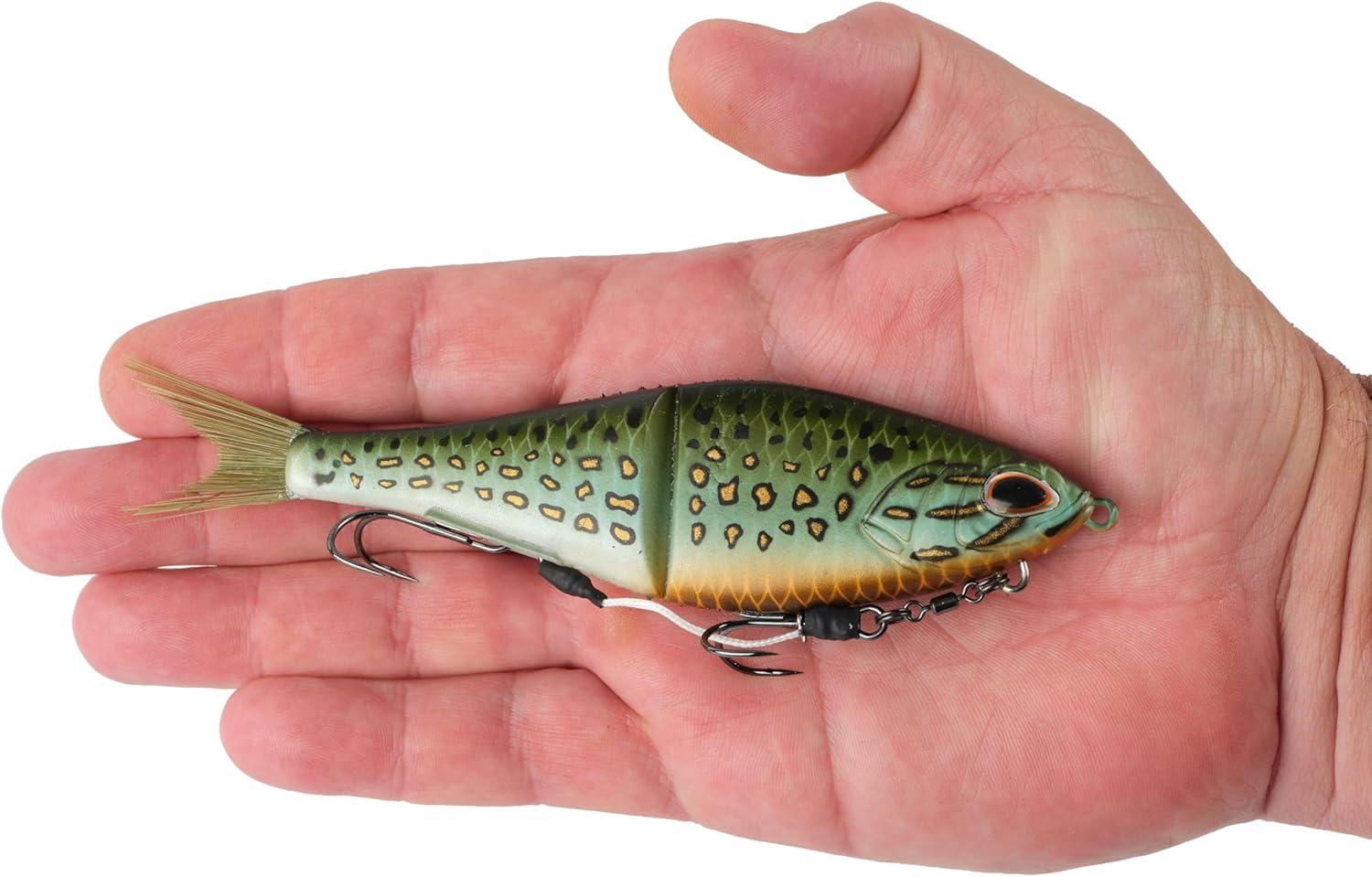 imageBerkley PowerBait Chop Block Fishing Soft BaitMatte Pumpkinseed