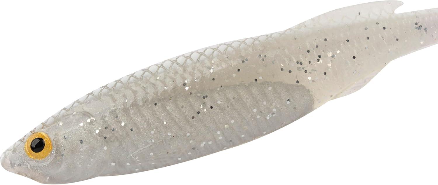 imageBerkley PowerBait Drip Swimmer Fishing Soft BaitWhite Shiner