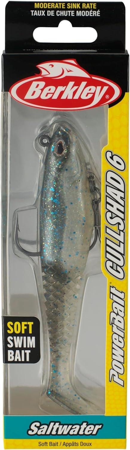 imageBerkley PowerBait Saltwater PreRigged Cullshad Fishing Soft BaitHD Pinfish